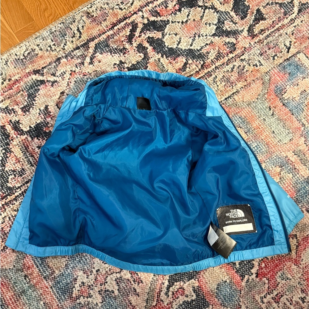 The North Face Blue Hooded Jacket 12-18m - Picture 4 of 4
